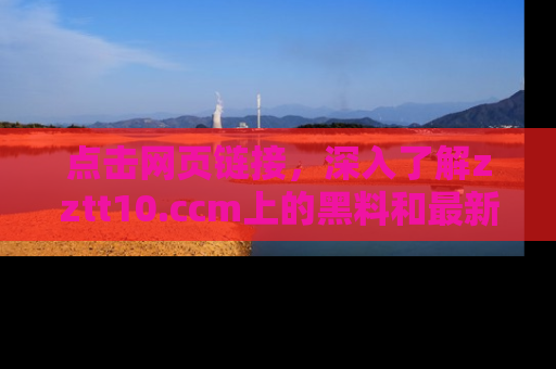 点击网页链接，深入了解zztt10.ccm上的黑料和最新消息！