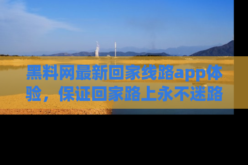黑料网最新回家线路app体验，保证回家路上永不迷路顺畅