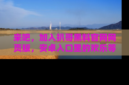 来吧，加入扒哥黑料官网网页版，安卓入口里的欢乐等着你！