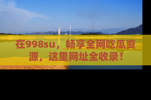 在998su，畅享全网吃瓜资源，这里网址全收录！