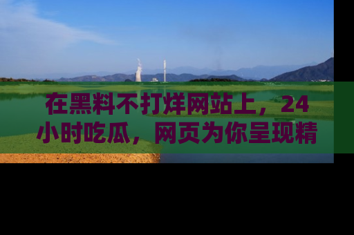 在黑料不打烊网站上，24小时吃瓜，网页为你呈现精彩内幕